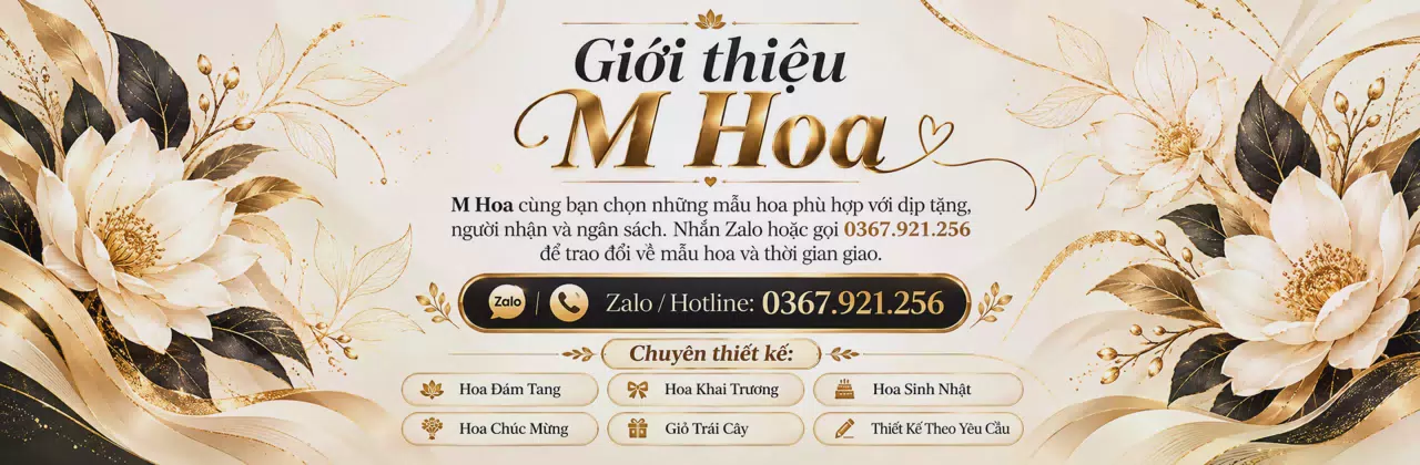 Ảnh bìa Shop hoa tươi Cai Lậy - Trao hoa đẹp, gửi điều thân thương